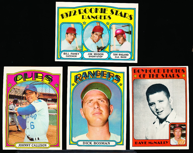 1972 Topps Bb- 25 Diff