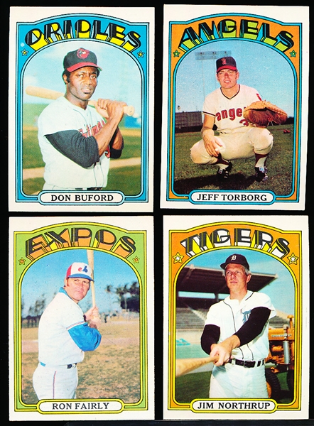 1972 Topps Bb- 25 Diff