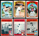 1972 Topps Bb- 6 Diff
