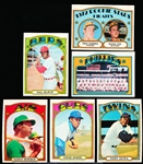 1972 Topps Bb- 6 Diff