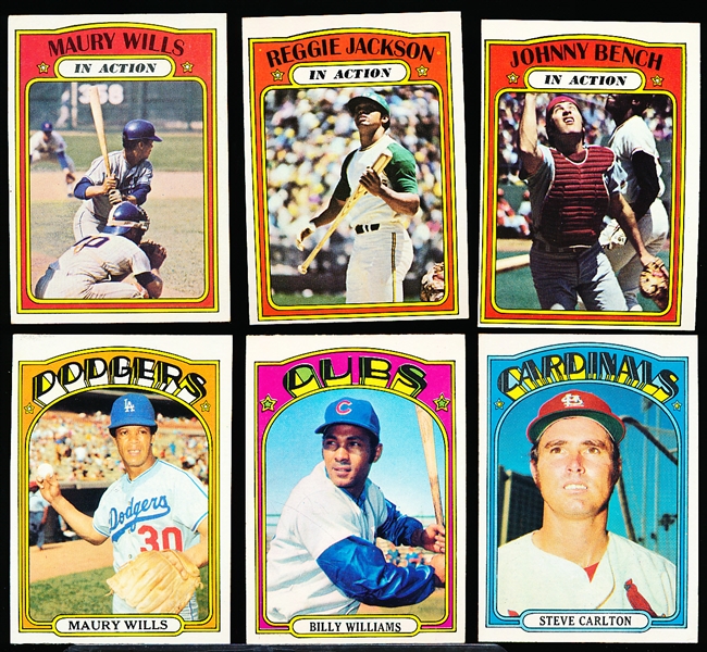 1972 Topps Bb- 6 Diff