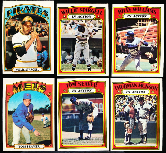 1972 Topps Bb- 6 Diff