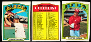 1972 Topps Bb- 25 Diff