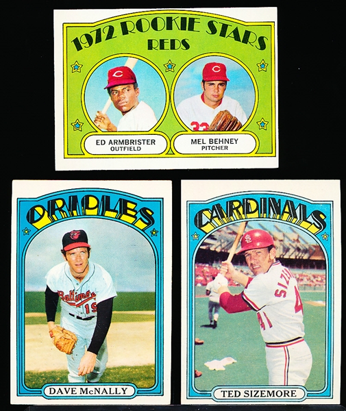 1972 Topps Bb- 25 Diff
