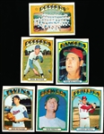 1972 Topps Bb- 6 Diff