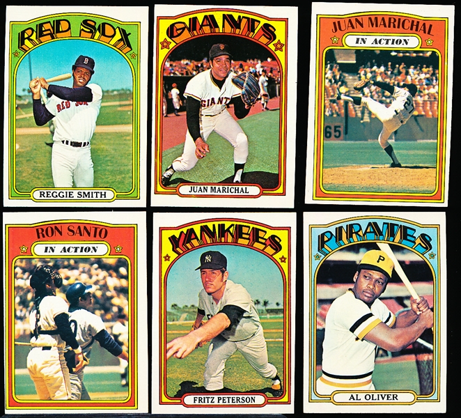 1972 Topps Bb- 6 Diff