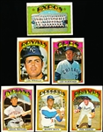 1972 Topps Bb- 6 Diff