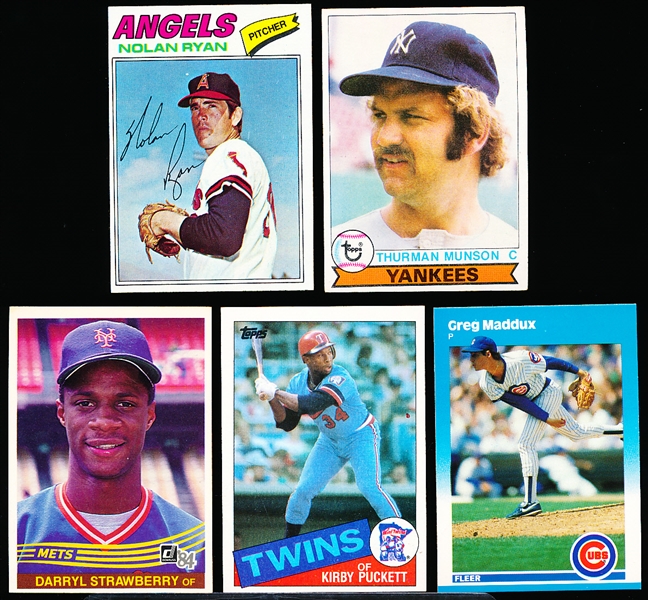 Five Baseball Stars