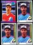 Randy Johnson RC- 4 Cards