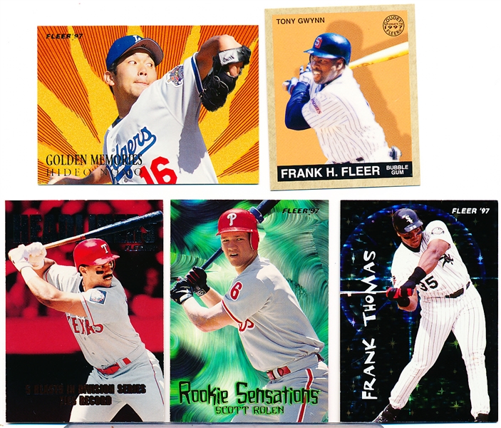 1997 Fleer Bb- 57 Diff Inserts