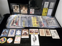 Baseball HOF Oversized/ Oddball Lot- 150+ Cards