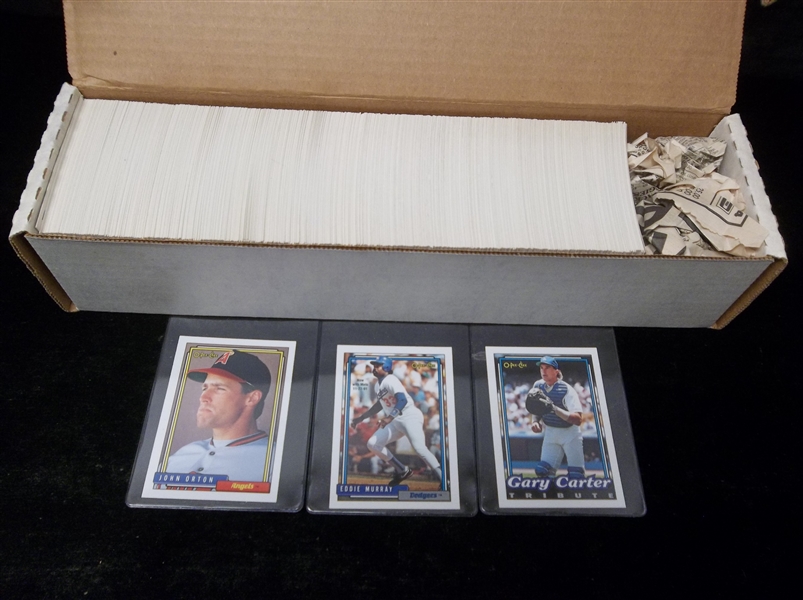 1992 O-Pee-Chee Baseball Set of 792