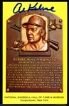 Autographed BB HOF Gold Plaque Postcard- Al Kaline