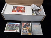 1991 Upper Deck Football- 1 Complete Low Series Set of 500 Cards + 2 Insert Sets
