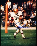 Autographed Jim Brown Cleveland Browns NFL Color 8” x 10” Photo