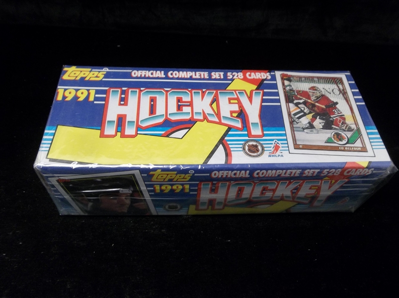 1991-92 Topps Hockey- 1 Factory Sealed Complete Set of 528 Cards