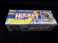 1991-92 Topps Hockey- 1 Factory Sealed Complete Set of 528 Cards