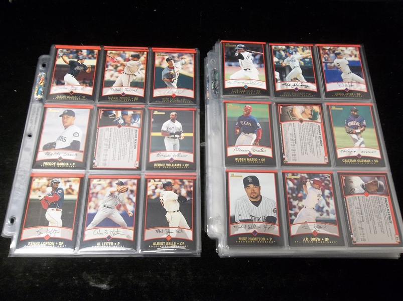 2001 Bowman Baseball Starter Set in Pages- 390 of 440