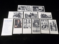 1979? United Press International “The Presidency” Complete Set of 10 Record Cards in Original Envelope