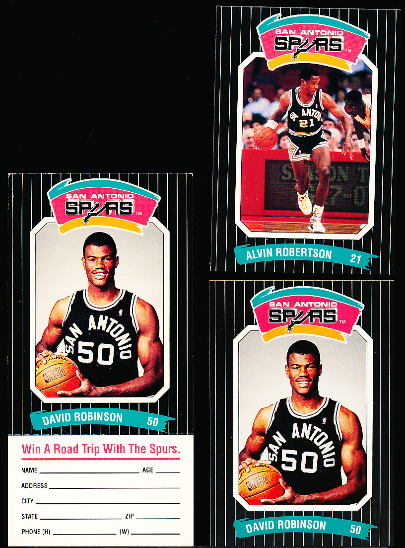 Lot Detail - 1988-89 Diamond Shamrock San Antonio Spurs Bskbl.- 2 ...