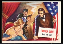 1954 Topps Scoop- #6 President Lincoln