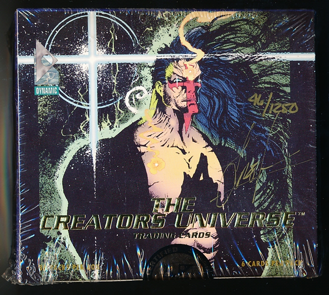1993 Dynamic Ent. “The Creators Universe”- One Unopened Certified Signature Series Wax Box- Box #46/1,250