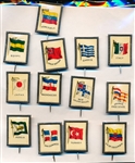1890’s Java Coffee “Flags of the World”- 13 Diff.