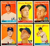 1958 Topps Bb- 6 Diff
