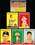 1958 Topps Bb- 6 Diff