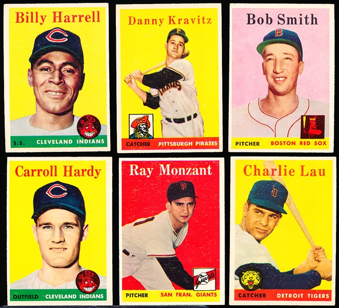 1958 Topps Bb- 6 Diff