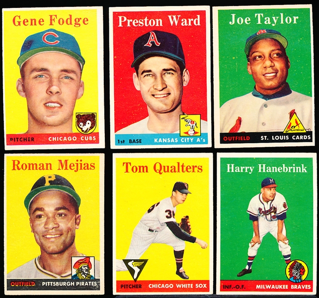 1958 Topps Bb- 6 Diff