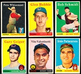 1958 Topps Bb- 6 Diff