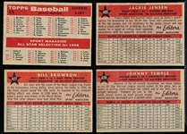 1958 Topps Bb- 4 Diff