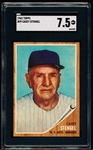 1962 Topps Baseball- #29 Casey Stengel, Mets- SGC 7.5 (NM+)