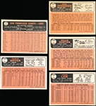 1966 Topps Baseball- 5 Diff