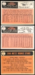 1966 Topps Baseball- 3 Diff