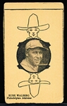 1927 W560 Baseball- Rube Walberg, Phila. A’s- Joker