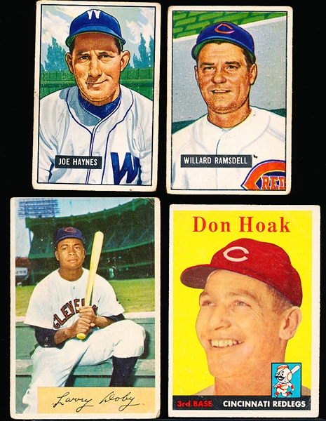 Four Baseball Cards