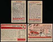 Four Baseball Cards