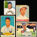 Four Baseball Cards