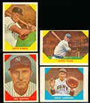 1960 Fleer Bb Greats- 8 Cards- all measure a little small