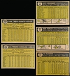 1961 Topps Bb- 12 Cards