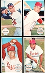 1964 Topps Bb Giants- 4 Diff