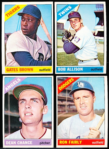 1966 Topps Bb- 20 Diff