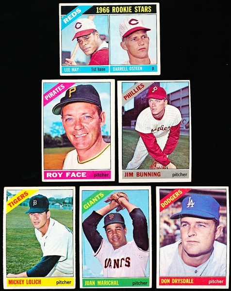 1966 Topps Bb- 6 Diff