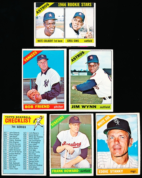 1966 Topps Bb- 6 Diff
