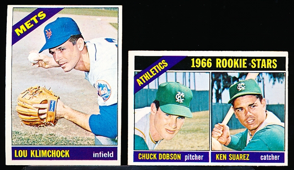 1966 Topps Bb- 2 Diff Hi#’s