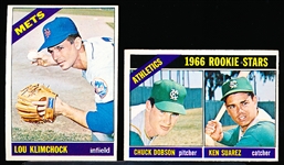 1966 Topps Bb- 2 Diff Hi#’s