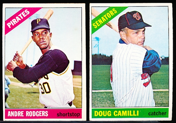 1966 Topps Bb- 2 Diff Hi#’s