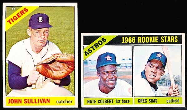 1966 Topps Bb- 2 Diff Hi#’s